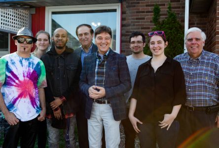 Mathieu Provençal et Guylaine Tanguay à la fête du Canada