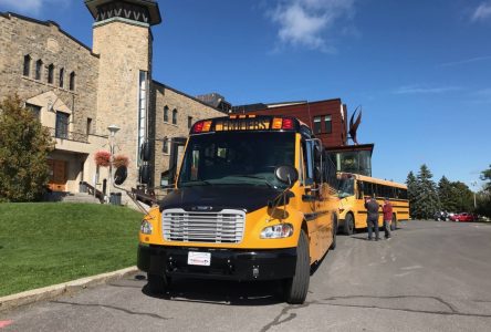 Les étudiants du Cégep en route pour manifester