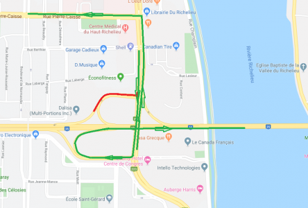 Boulevard du Séminaire: la bretelle de la 35 Nord fermée mardi