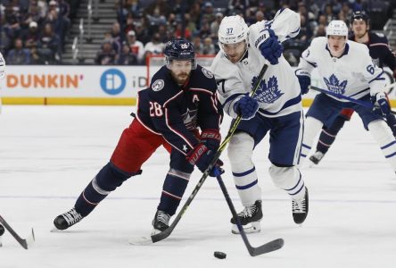 Auston Matthews marque son 40e but de la saison dans un gain contre les Blue Jackets