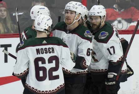 Schmaltz réussit le but clé à Ottawa, dans une victoire des Coyotes