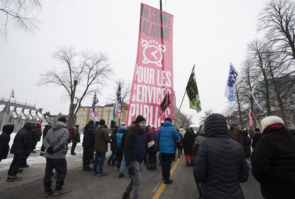 Secteur public: un front commun à trois pour la prochaine négo