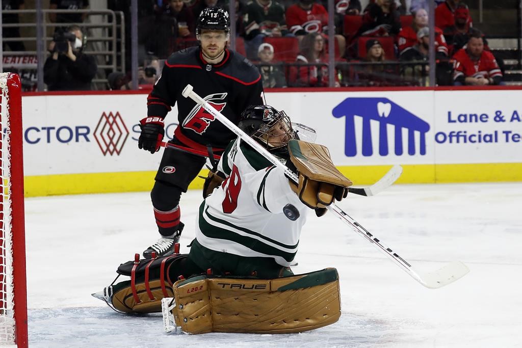 Fleury demeure invaincu avec le Wild dans un gain de 3-1 sur les Hurricanes