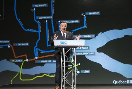 Tramway: François Legault annonce qu’il appuiera le projet du maire de Québec