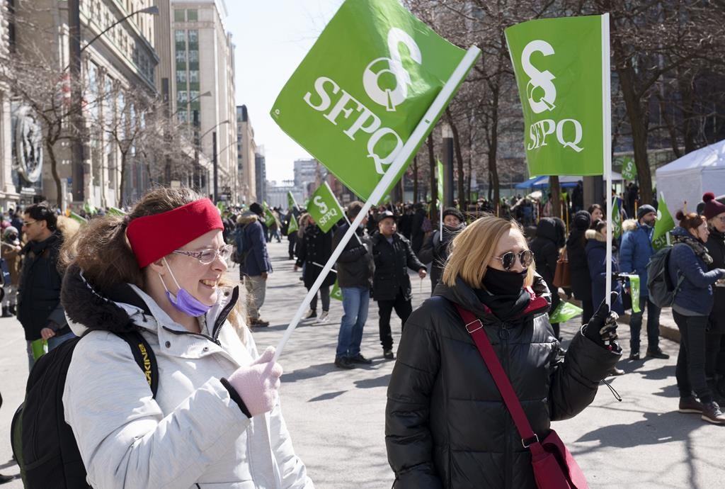 Deuxième journée de grève des 26 000 fonctionnaires du SFPQ