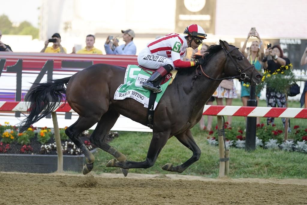 Early Voting termine au premier rang pour remporter le Preakness Stakes