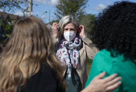 Les chefs de partis en Ontario parlent de changement climatique, après la tempête