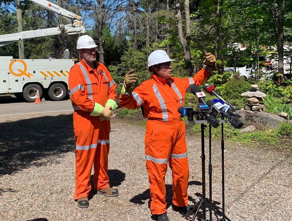 Pannes: Hydro-Québec progresse mais les secteurs isolés prendront encore du temps