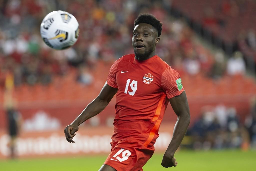 Alphonso Davies est de retour au sein de la sélection nationale