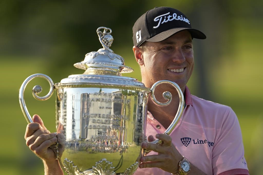 Justin Thomas, gagnant du Championnat de la PGA, sera à l’Omnium canadien RBC