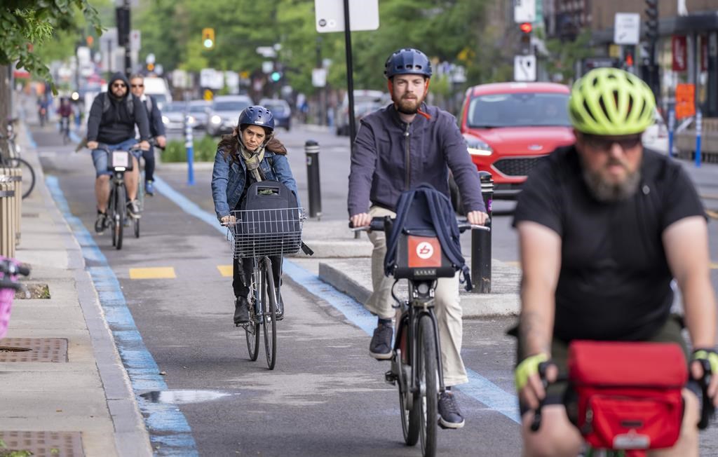 Déplacements en vélo: Montréal pourrait servir d’exemple aux villes canadiennes