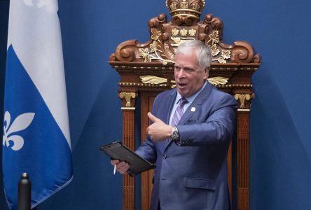 Le président de l’Assemblée, le caquiste François Paradis, annonce son départ