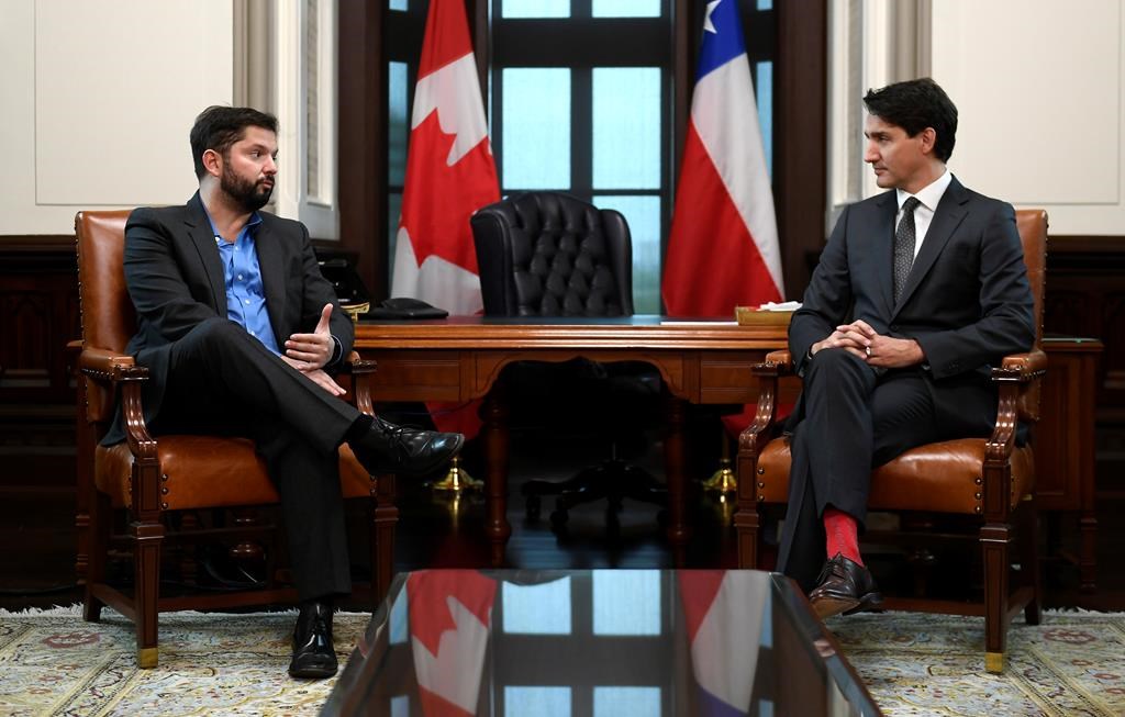 Trudeau reçoit le nouveau président chilien et salue une «voix forte et progressiste»