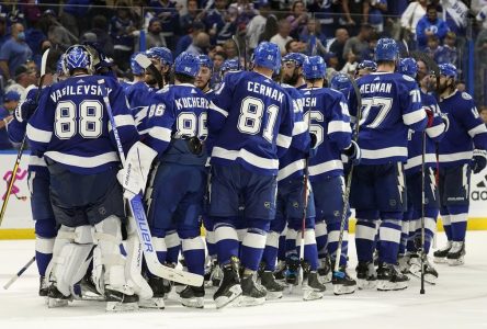 Victorieux 4-1, le Lightning créé l’égalité 2-2 en finale de l’Est