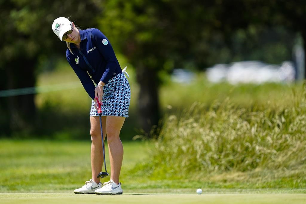 LPGA: la recrue Stephanie Kyriacou mène par un coup au New Jersey