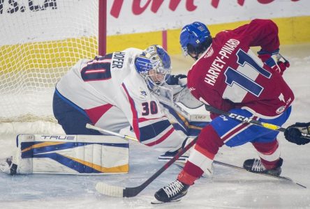 Harvey-Pinard marque en prolongation et le Rocket bat les Thunderbirds 3-2