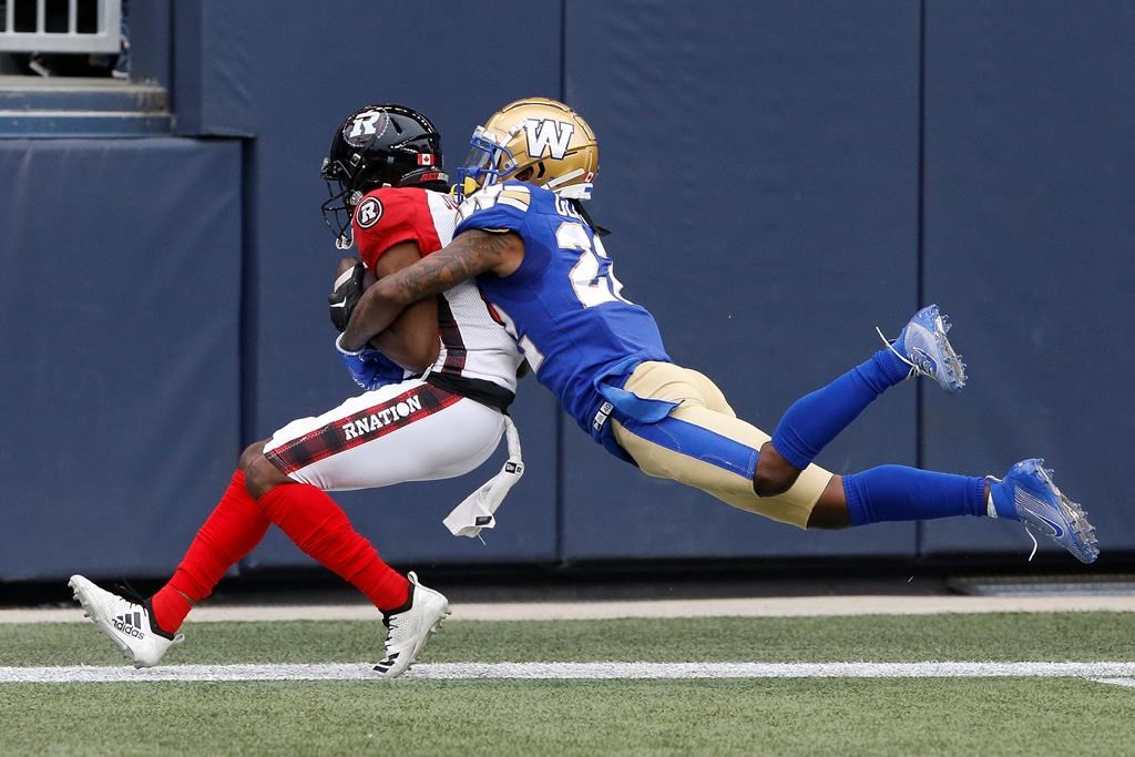 Les Blue Bombers l’emportent 19 à 17 grâce à un placement de Liegghio