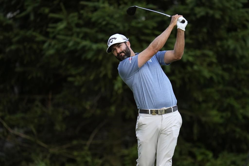 Le Canadien Hadwin en avance par un coup à l’Omnium des États-Unis