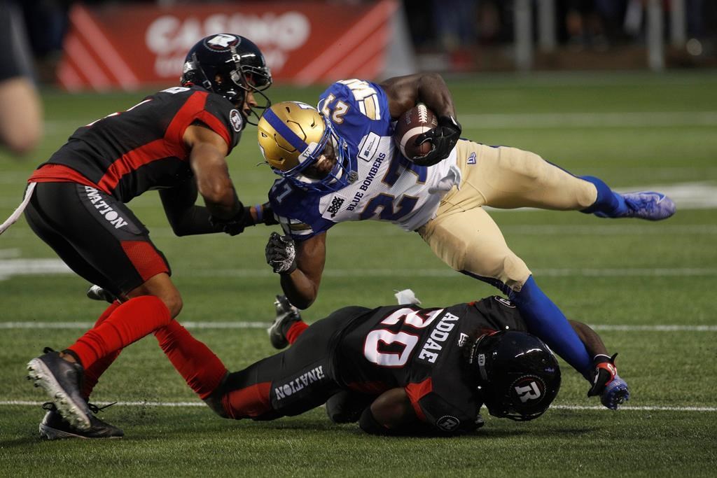 Le touché de Dalton Schoen permet aux Blue Bombers de triompher 19-12 à Ottawa