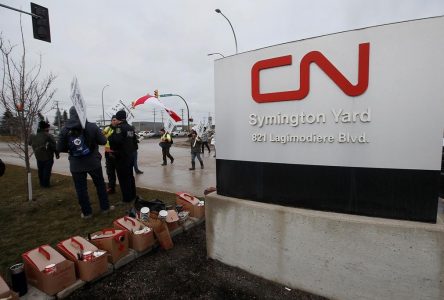 CN: grève de 750 employés au Canada depuis samedi matin dernier