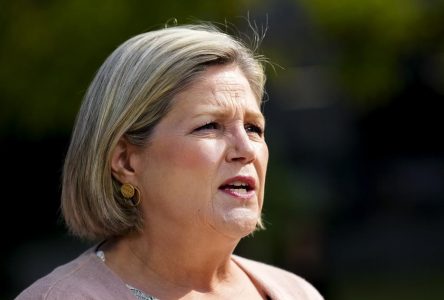 Ontario: l’ex-cheffe du NPD Horwath songe à briguer la mairie de Hamilton