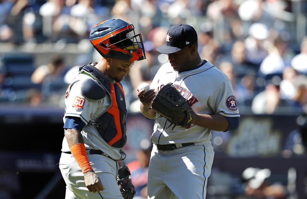 Les lanceurs des Astros n’accordent aucun coup sûr aux Yankees dans un gain de 3-0