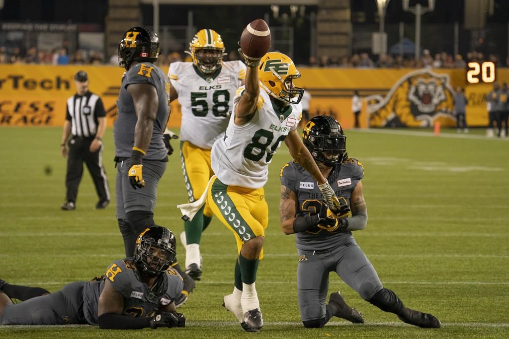 Les Elks s’offrent les Tiger Cats et obtiennent une première victoire de la saison