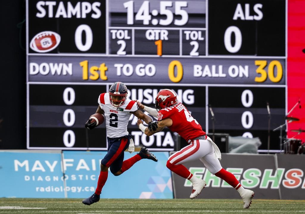 Les Alouettes échangent le retourneur de bottés Mario Alford aux Roughriders