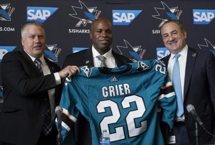 Les Sharks font de Mike Grier le premier directeur général noir de la LNH