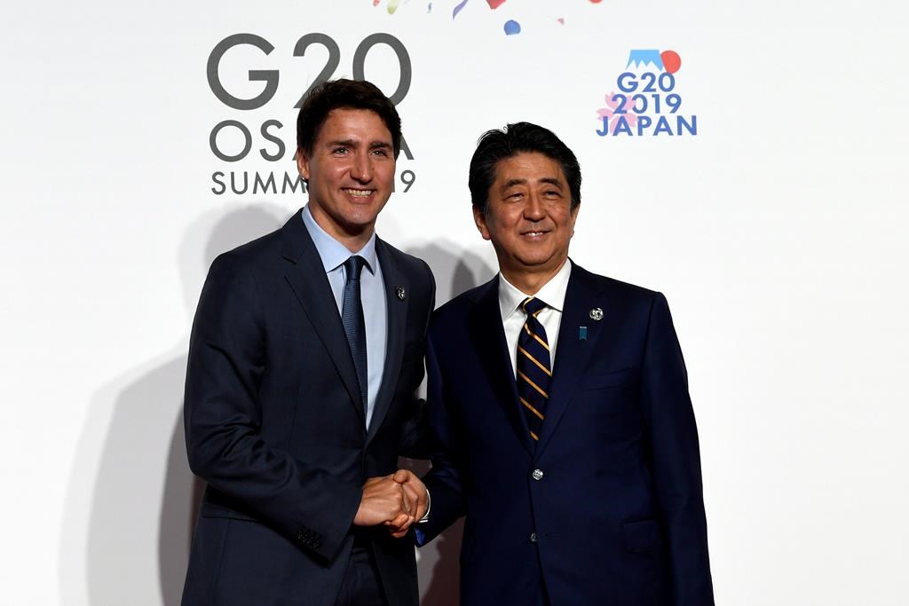 Shinzo Abe était «un proche ami» du Canada, dit Justin Trudeau