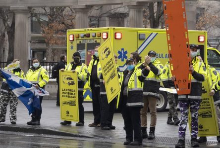 Les ambulanciers paramédicaux appliqueront des moyens de pression lundi