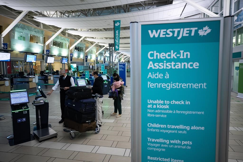 WestJet: la panne qui nuisait à certains services du transporteur aérien est terminée