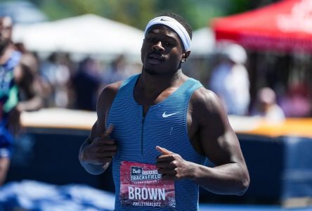 Mondiaux d’athlétisme: le Canadien Aaron Brown se qualifie pour la finale du 200 m