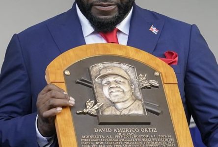 Big Papi fait une entrée remarquable au Temple de la renommée du baseball