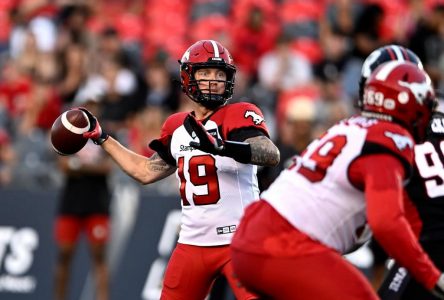 Mills obtient 100 verges au sol et les Stampeders l’emportent 17-3 à Ottawa