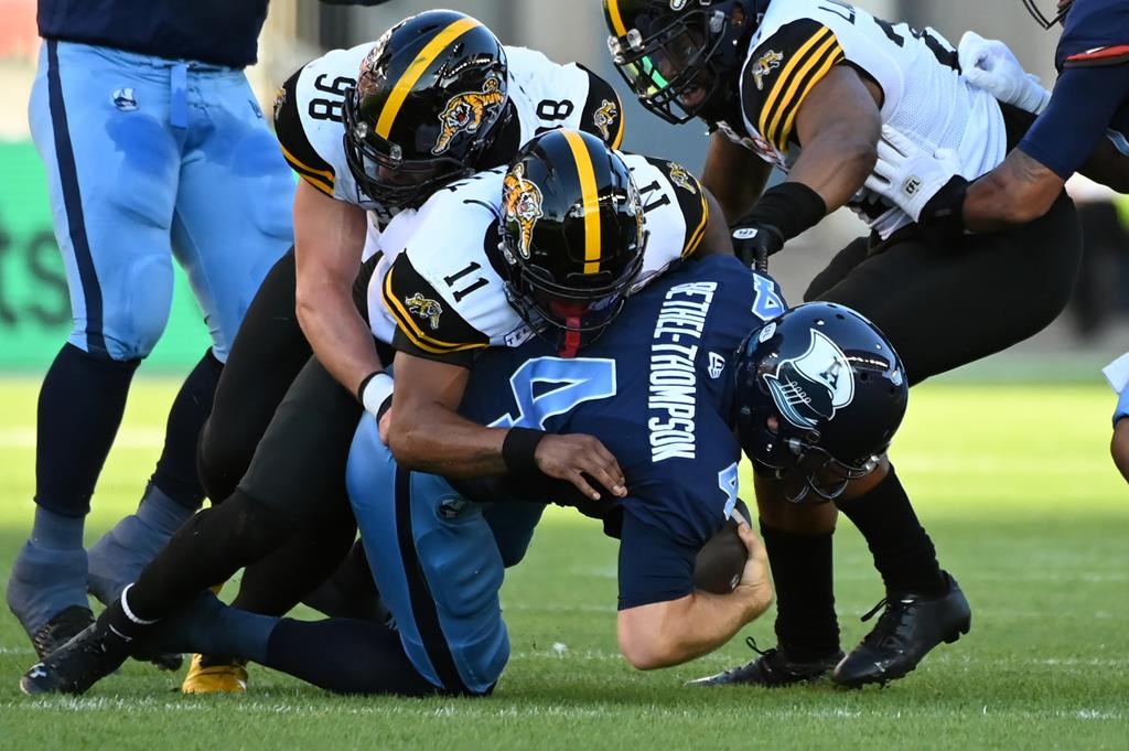 Les Argonauts viennent de l’arrière et défont les Tiger-Cats 34-20