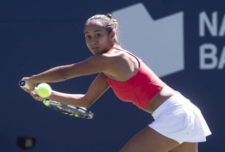 La Québécoise Leylah Fernandez est vaincue en deuxième ronde à Toronto