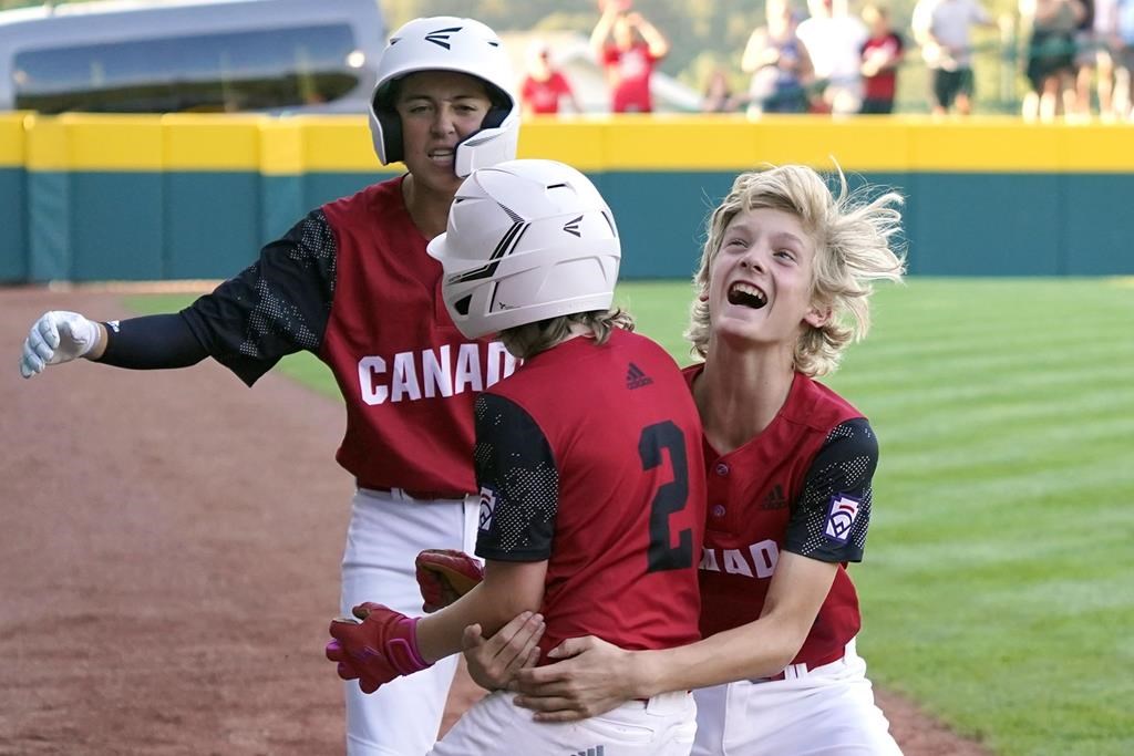 Le Canada blanchit le Japon 6-0 à la Série mondiale des Petites ligues