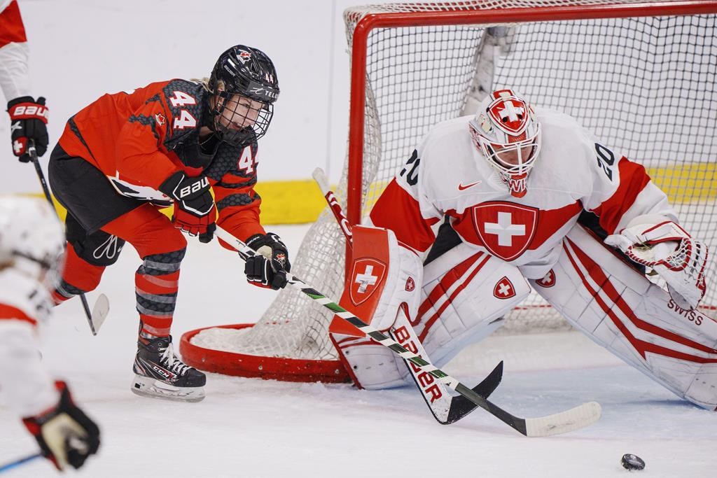 Fillier marque deux fois et le Canada s’impose contre la Suisse au Mondial féminin