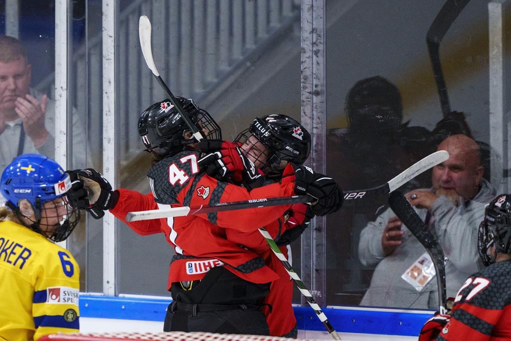 Championnat mondial de hockey féminin: les Canadiennes en demi-finales à Herning