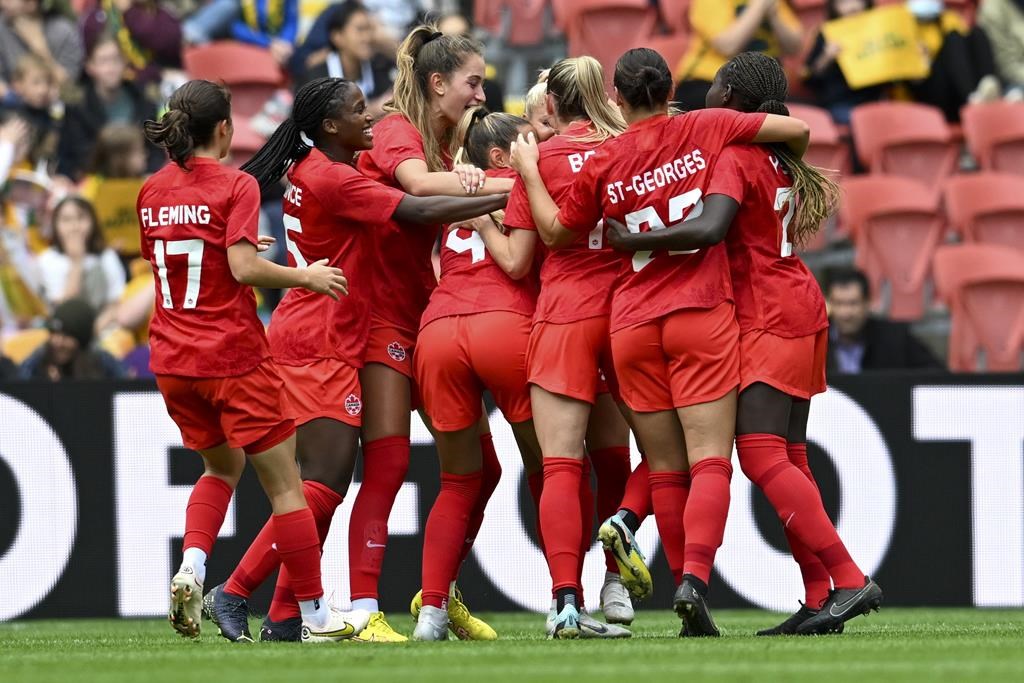 Soccer féminin: le Canada bat l’Australie 1-0 dans un match amical