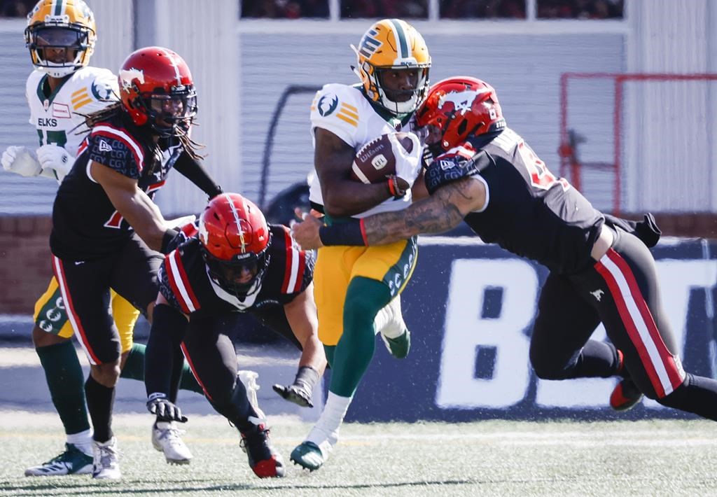 Begelton mène les Stampeders à un gain de 28-16 aux dépens des Elks