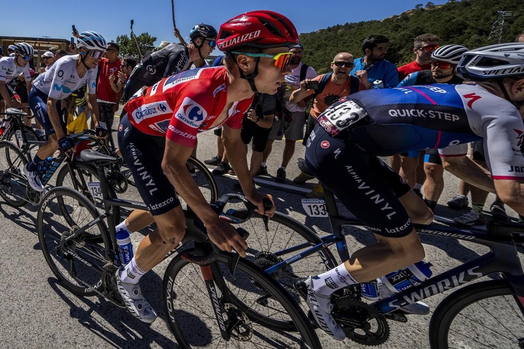 Le Belge Remco Evenepoel en mesure de remporter le Tour cycliste d’Espagne