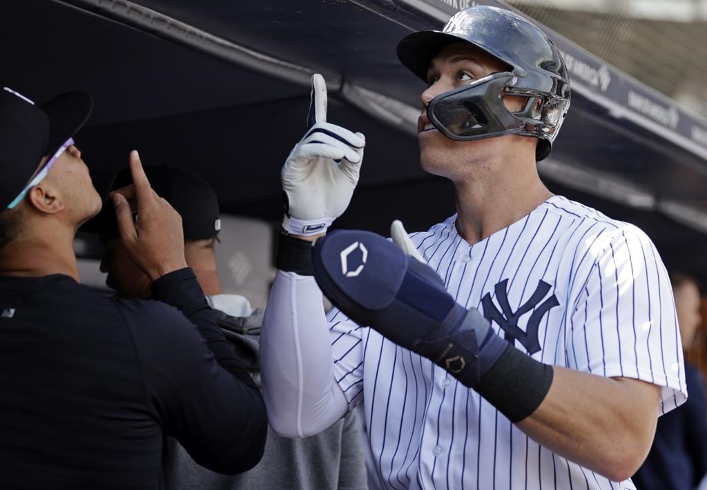 Les Yankees frappent sept coups sûrs de suite en 1ère manche et rossent les Rays 10-3