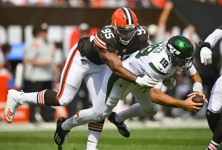 L’ailier défensif des Browns Myles Garrett se dit reconnaissant d’être en vie