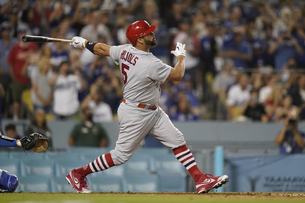 Albert Pujols devient le quatrième joueur à frapper 700 circuits en carrière