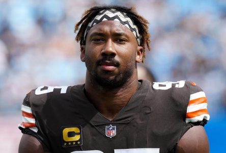 De retour avec les Browns, Myles Garrett est interpellé pour vitesse au volant