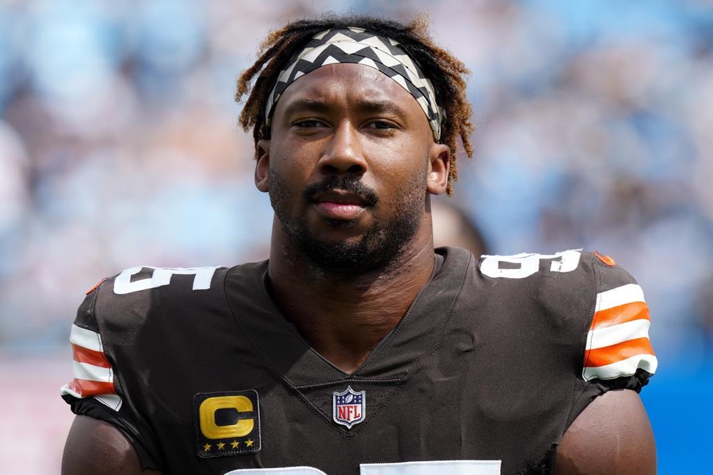 De retour avec les Browns, Myles Garrett est interpellé pour vitesse au volant