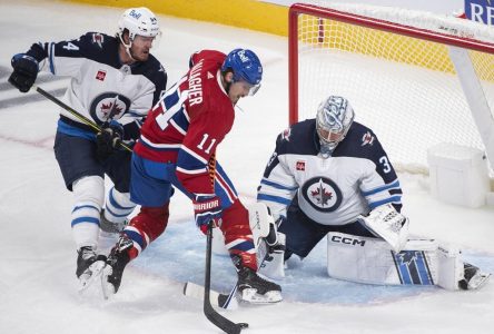 Le Canadien encaisse un troisième revers de suite, 4-3 face aux Jets