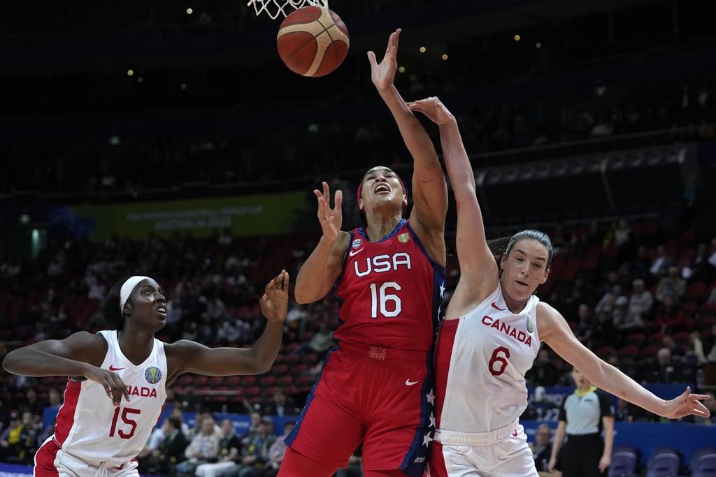 Basket-ball féminin: les États-Unis écrasent le Canada 83-43 à la Coupe du monde